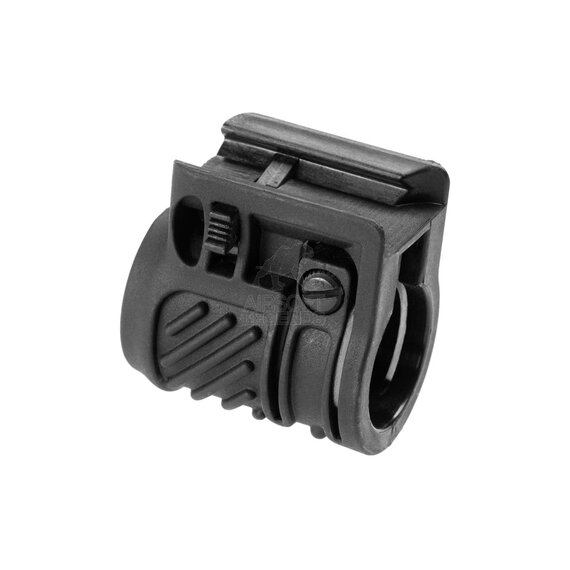 Flashlight Mount Black