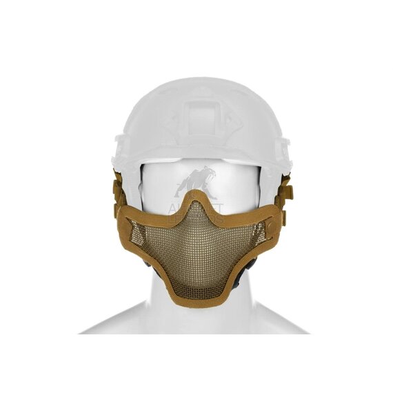 Steel Half Face Mask FAST Version Coyote