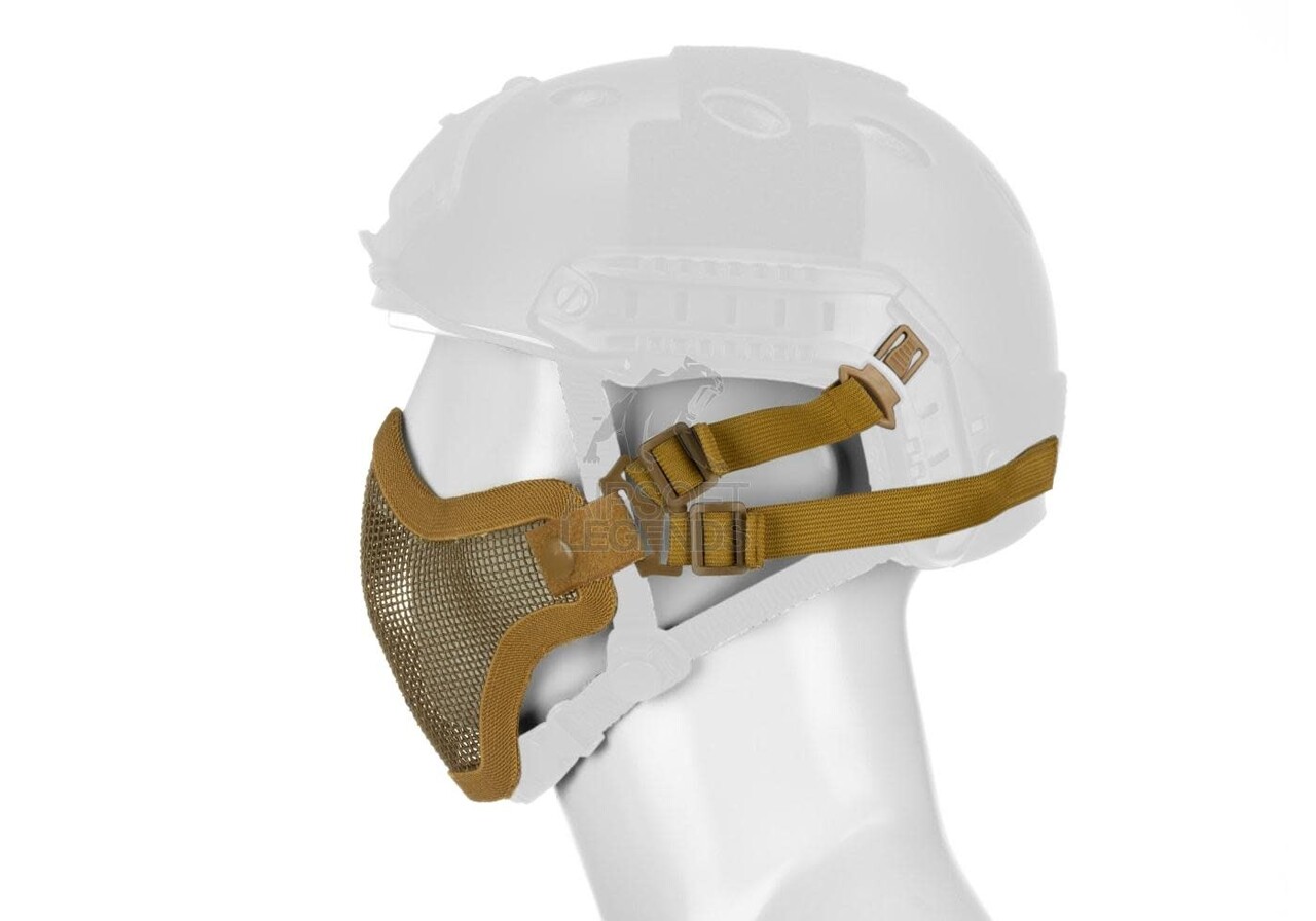 Invader Gear Steel Half Face Mask FAST Version Coyote Invader Gear Steel Half Face Mask FAST Version Coyote