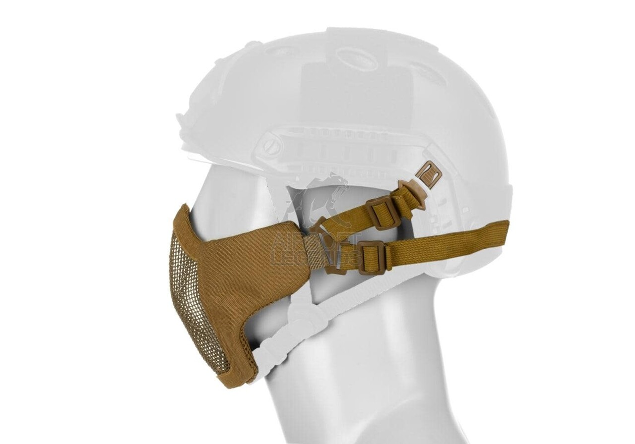 Invader Gear Mk.II Steel Half Face Mask FAST Version Coyote
