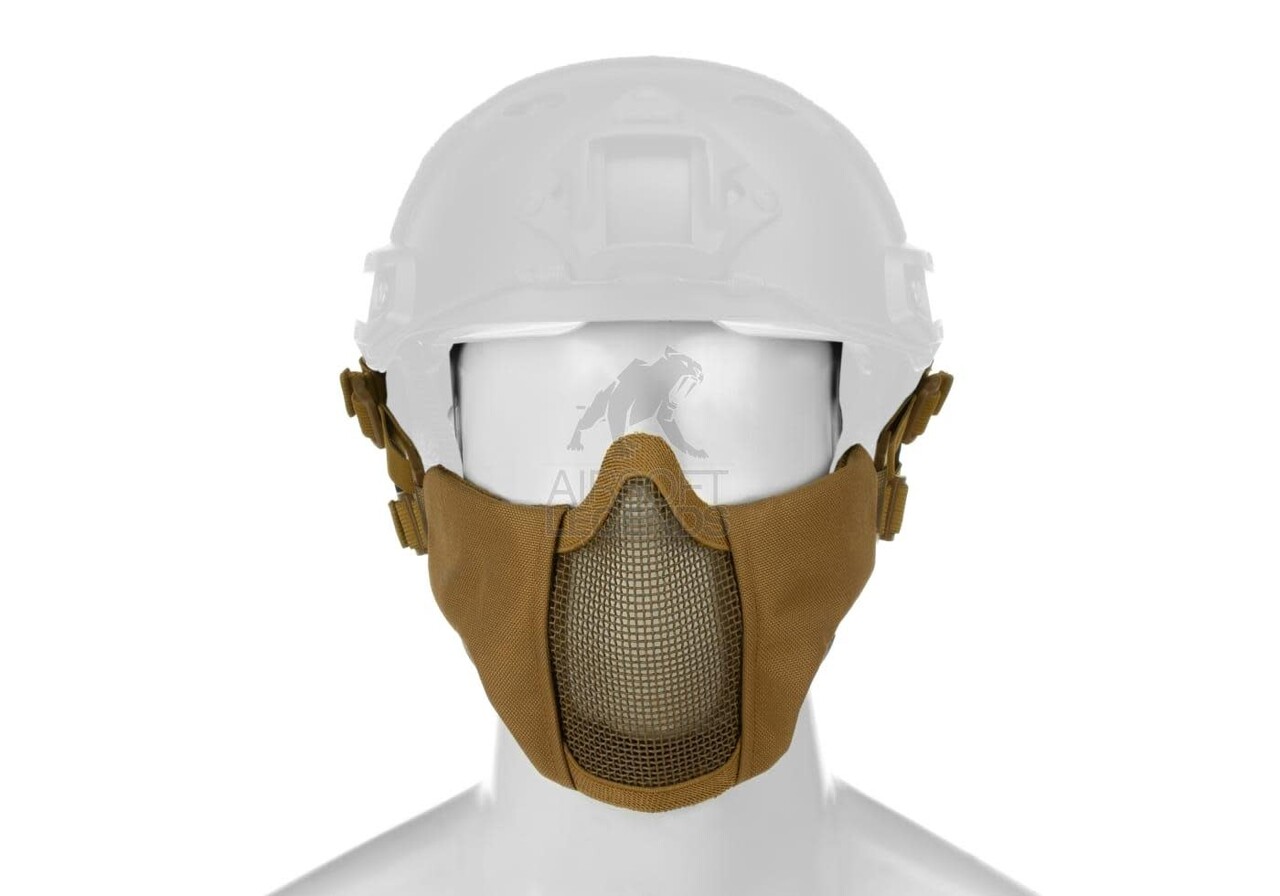 Invader Gear Mk.II Steel Half Face Mask FAST Version Coyote