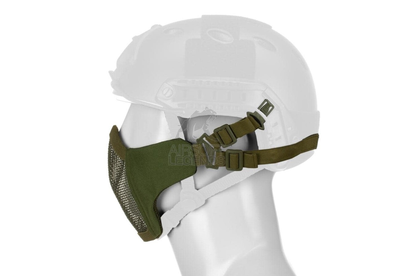 Invader Gear Mk.II Steel Half Face Mask FAST Version OD Green