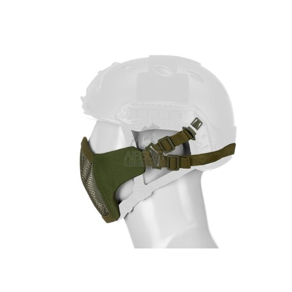 Mk.II Steel Half Face Mask FAST Version OD Green
