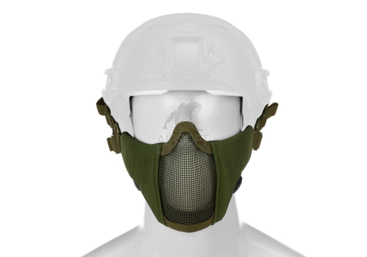 Invader Gear Mk.II Steel Half Face Mask FAST Version OD Green