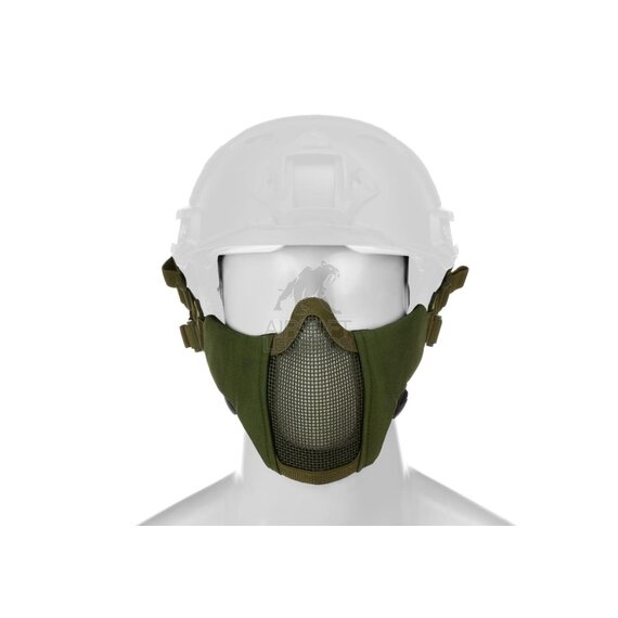 Mk.II Steel Half Face Mask FAST Version OD Green