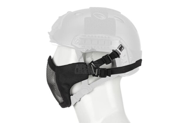 Invader Gear Mk.II Steel Half Face Mask FAST Version Black