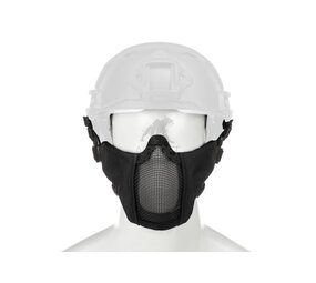 Invader Gear Mk.II Steel Half Face Mask FAST Version Black