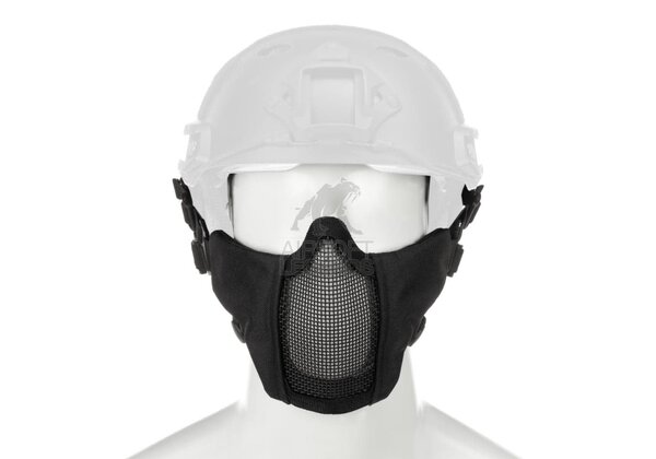 Invader Gear Mk.II Steel Half Face Mask FAST Version Black