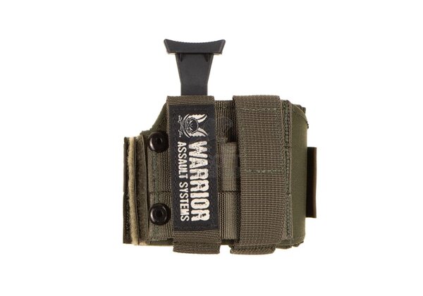 Warrior Assault Systems Universal Pistol Holster Left Handed OD Green