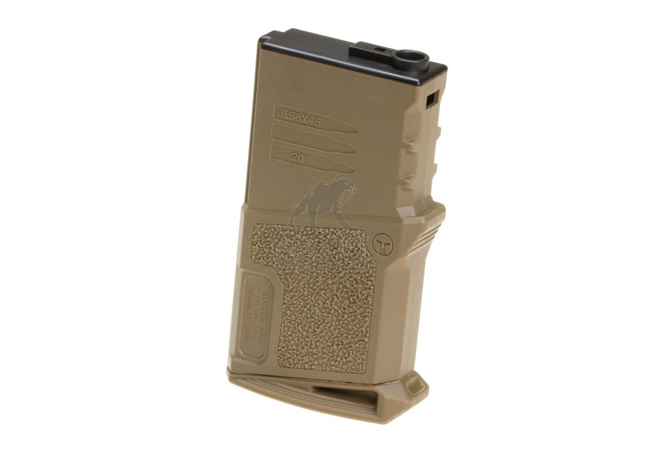 Amoeba M4 Midcap Short Magazine 120rds Dark Earth