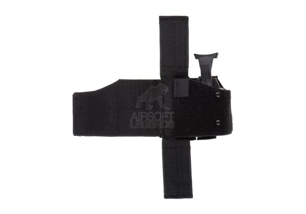 Warrior Assault Systems Universal Pistol Holster Left Handed Black Warrior Assault Systems Universal Pistol Holster Left Handed Black