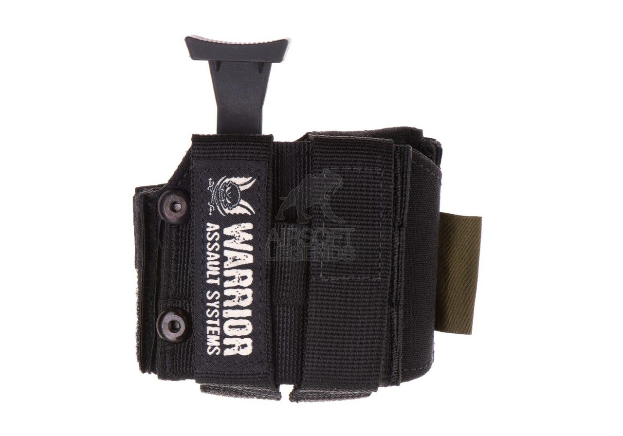 Warrior Assault Systems Universal Pistol Holster Left Handed Black