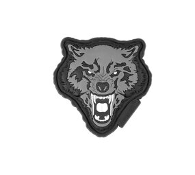 JTG Wolf Rubber Patch Black JTG Wolf Rubber Patch Black