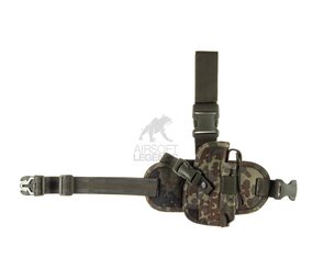 Invader Gear Dropleg Holster Right Handed Flecktarn Invader Gear Dropleg Holster Right Handed Flecktarn