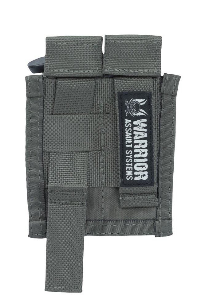 Warrior Assault Systems Double 9mm Pistol Mag Pouch Ranger Green