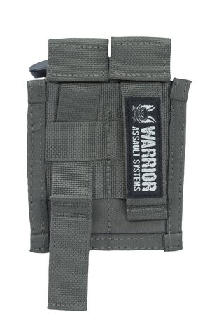 Warrior Assault Systems Double 9mm Pistol Mag Pouch Ranger Green