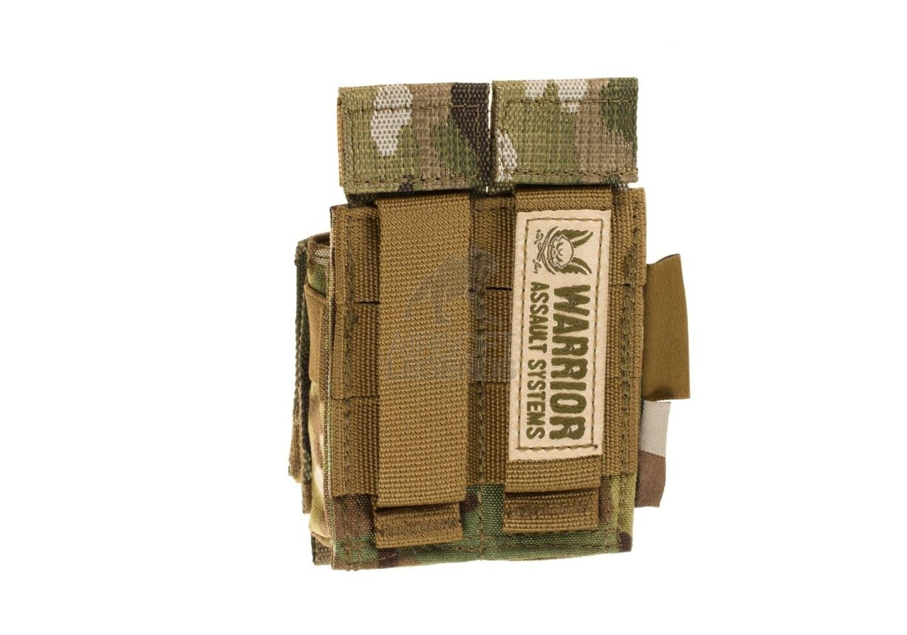 Warrior Assault Systems Direct Action Double 9mm Pistol Mag Pouch Multicam