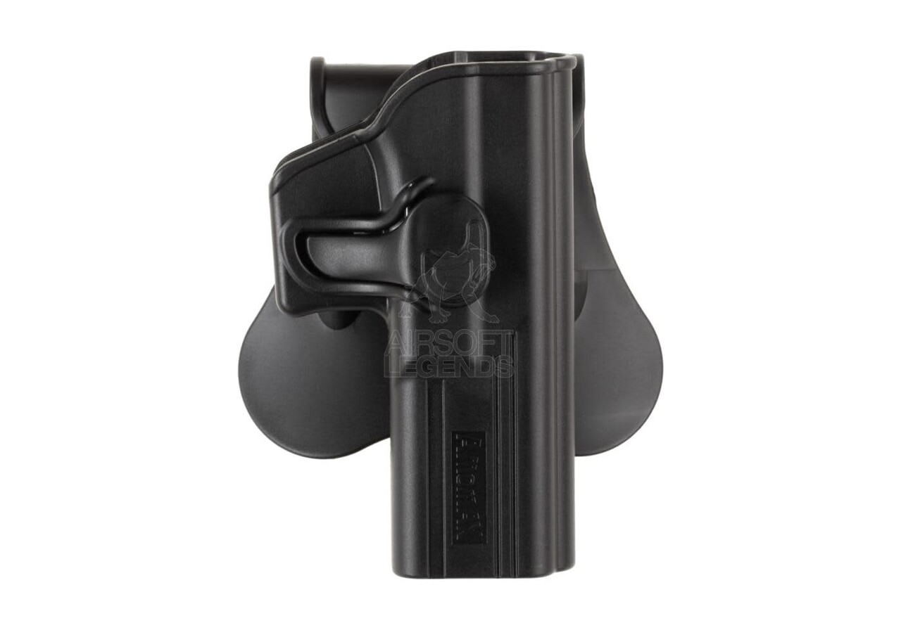Amomax Paddle Holster for G17 KWA ATP/APS ACP Right Handed Black