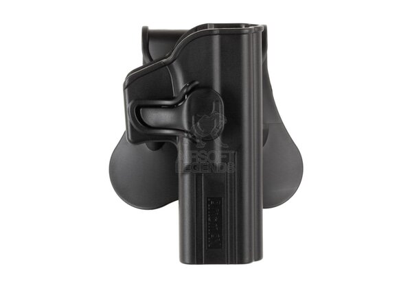 Amomax Paddle Holster for G17 KWA ATP/APS ACP Right Handed Black