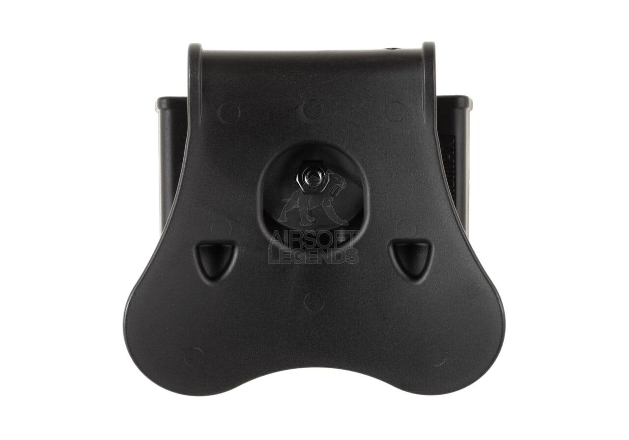 Amomax Double Mag Pouch for WE/KJW/KWA/TM 1911 Black