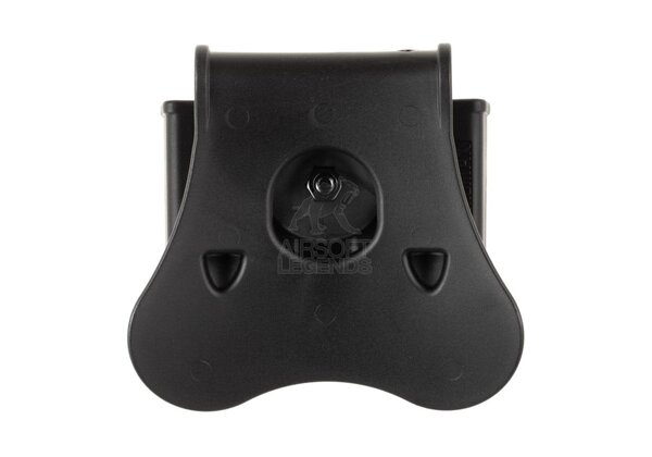 Amomax Double Mag Pouch for WE/KJW/KWA/TM 1911 Black