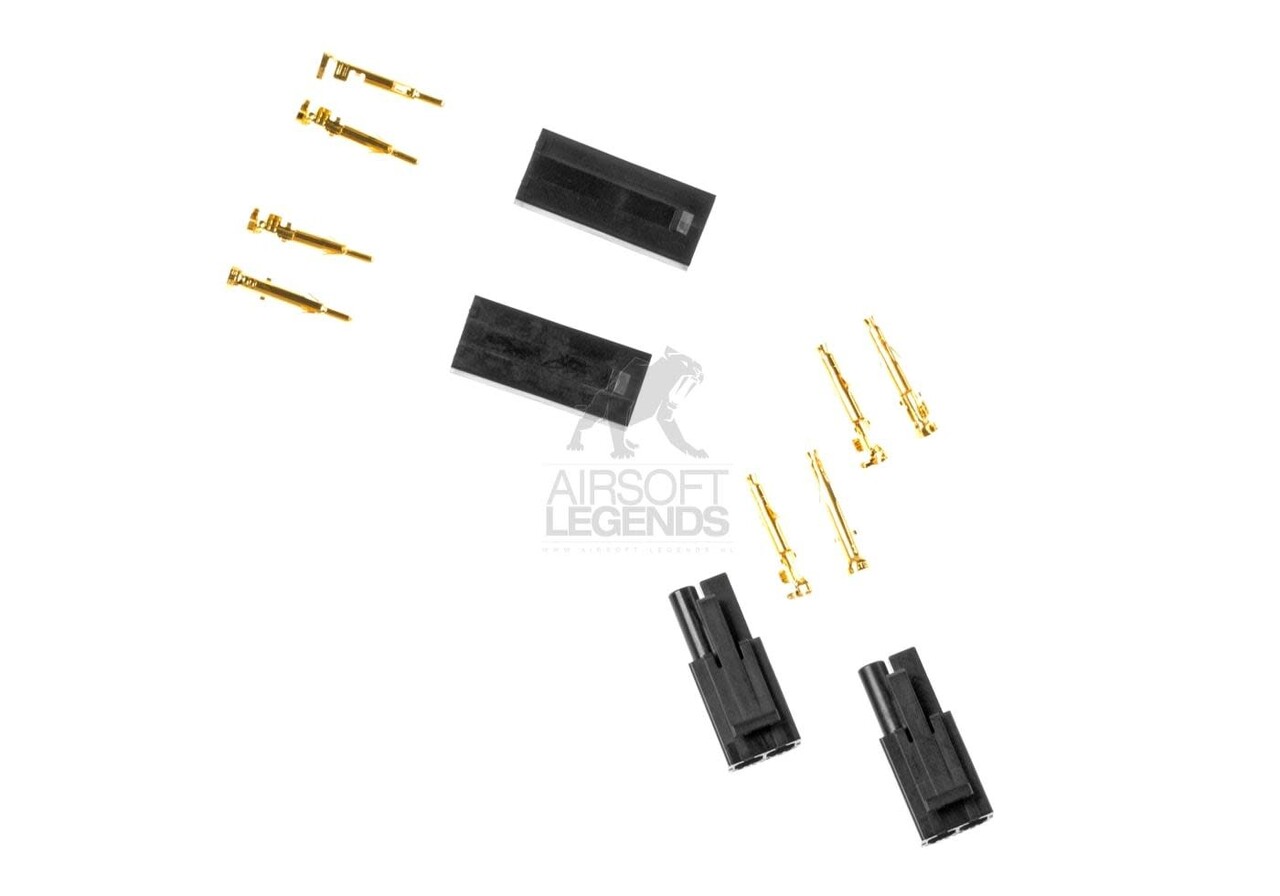 Prometheus Gold Pin Connector Set Mini Tamiya Connector