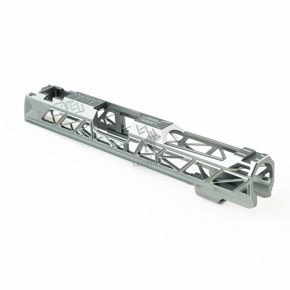 Dr. Black 800 Type Aluminium Slides for Tokyo Marui Hi-Capa 5.1 GREY