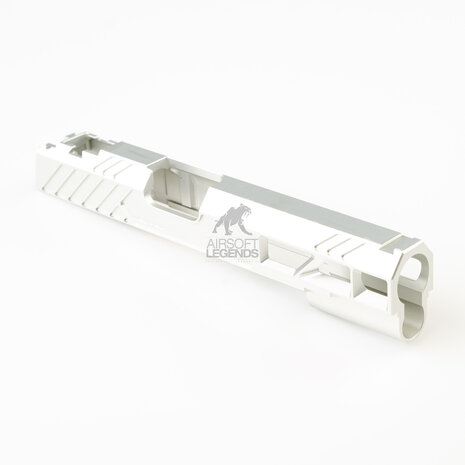 Dr. Black 5.1 Aluminium Slides Type 507 Silver