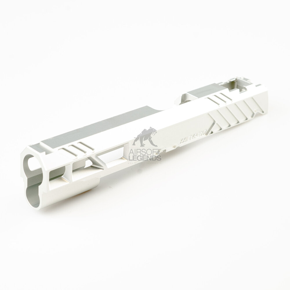 Dr. Black 5.1 Aluminium Slides Type 507 Silver