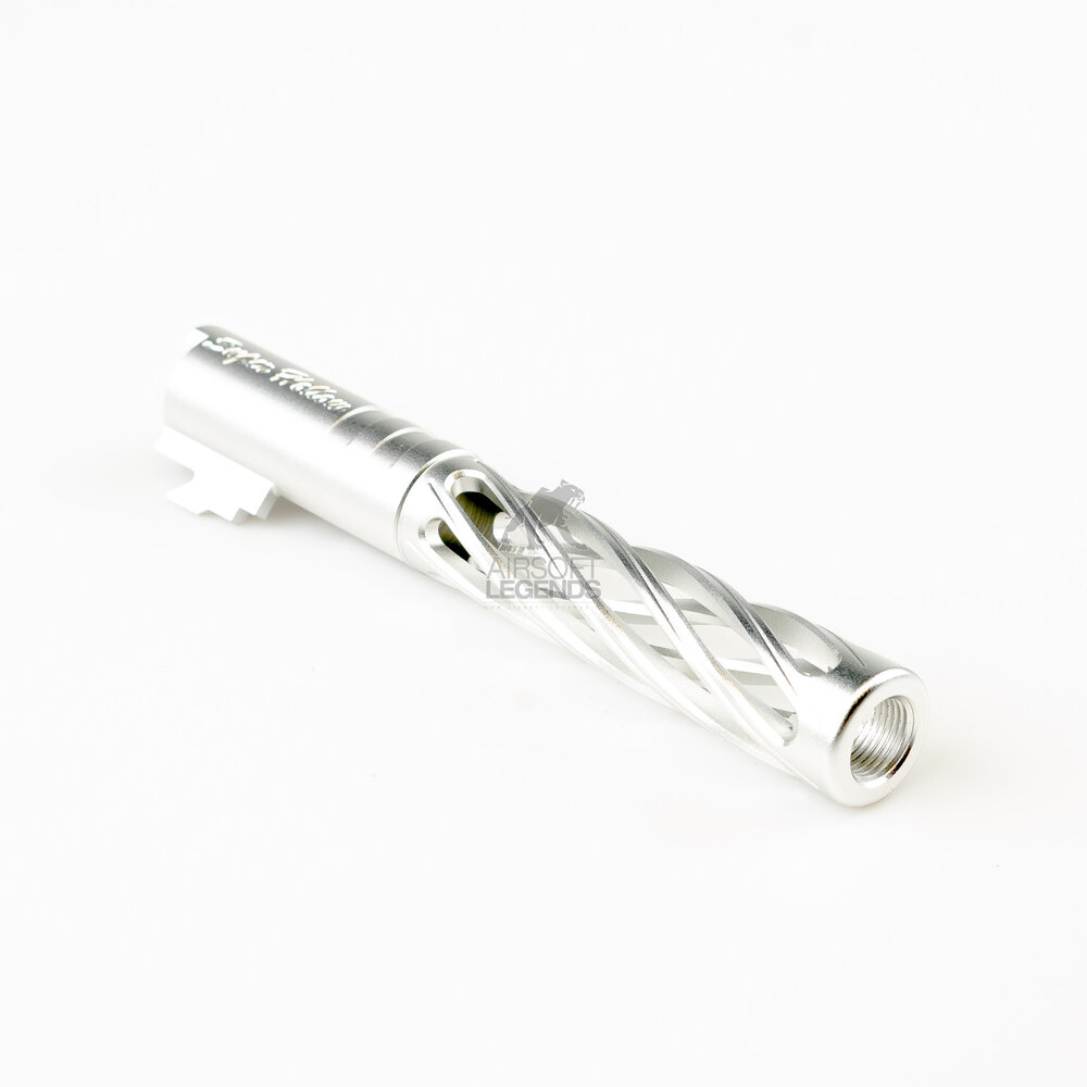Dr. Black 5.1 Aluminium Outer Barrel - Dinging Silver