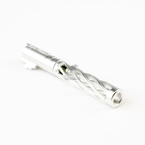 Dr. Black 5.1 Aluminium Outer Barrel - Dinging Silver