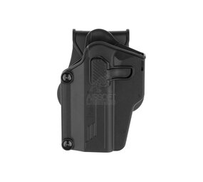 Amomax Universal Paddle Holster Left Handed Black