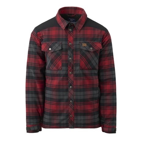 Helikon-Tex Winter Warden Shirt Slate Crimson Plaid