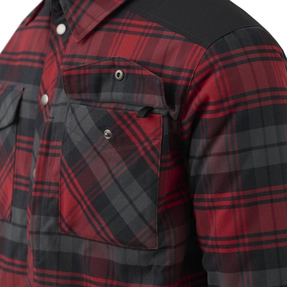 Helikon-Tex Winter Warden Shirt Slate Crimson Plaid Helikon-Tex Winter Warden Shirt Slate Crimson Plaid