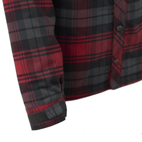 Helikon-Tex Winter Warden Shirt Slate Crimson Plaid Helikon-Tex Winter Warden Shirt Slate Crimson Plaid