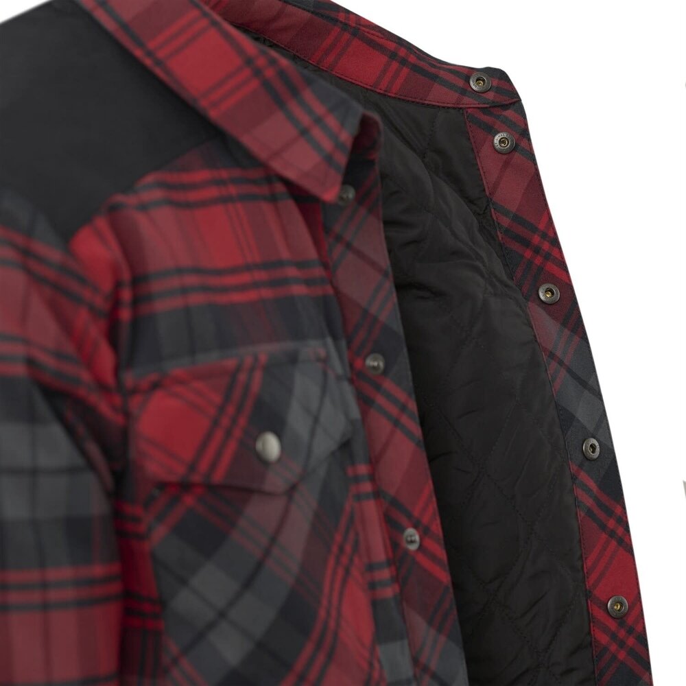 Helikon-Tex Winter Warden Shirt Slate Crimson Plaid Helikon-Tex Winter Warden Shirt Slate Crimson Plaid
