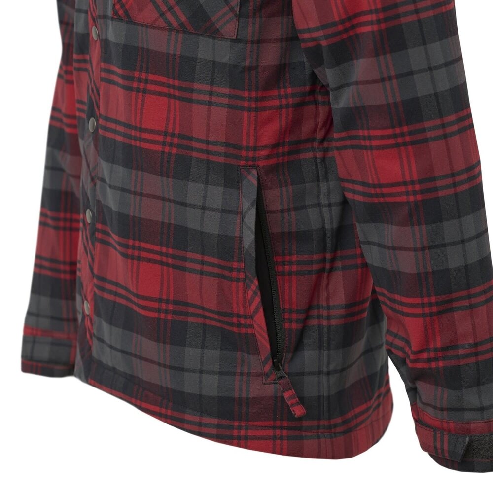 Helikon-Tex Winter Warden Shirt Slate Crimson Plaid Helikon-Tex Winter Warden Shirt Slate Crimson Plaid