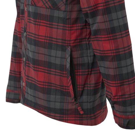 Helikon-Tex Winter Warden Shirt Slate Crimson Plaid Helikon-Tex Winter Warden Shirt Slate Crimson Plaid