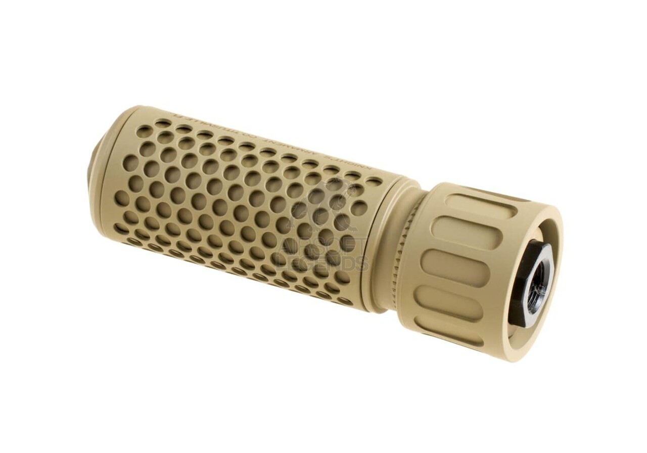 Madbull Knights Armament QDC CQB Suppressor CCW Tan
