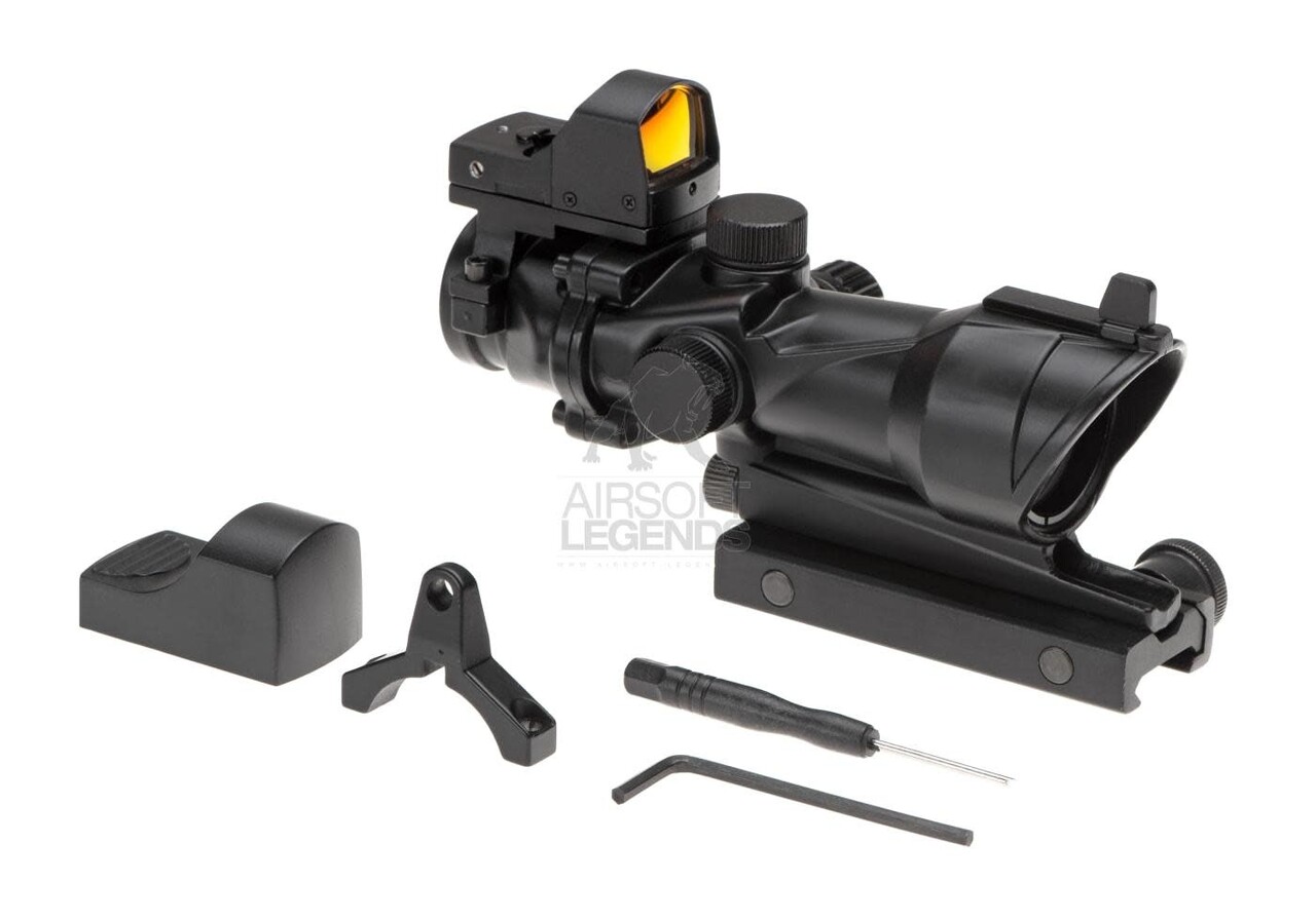 Aim-O 4x32IR Combo Combat Scope Black