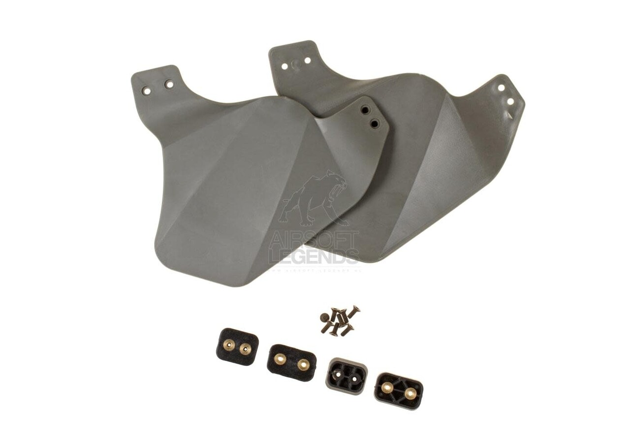 FMA Side Cover Helmet Rail Foliage Green