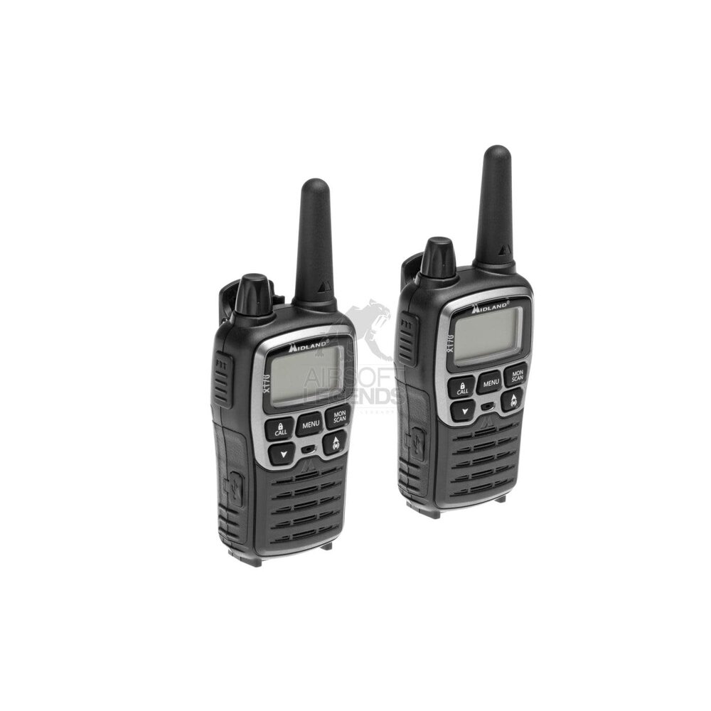 Nouveaux Talkie Walkie Midland G7 Pro + Chargeur + Écouteurs, Plus