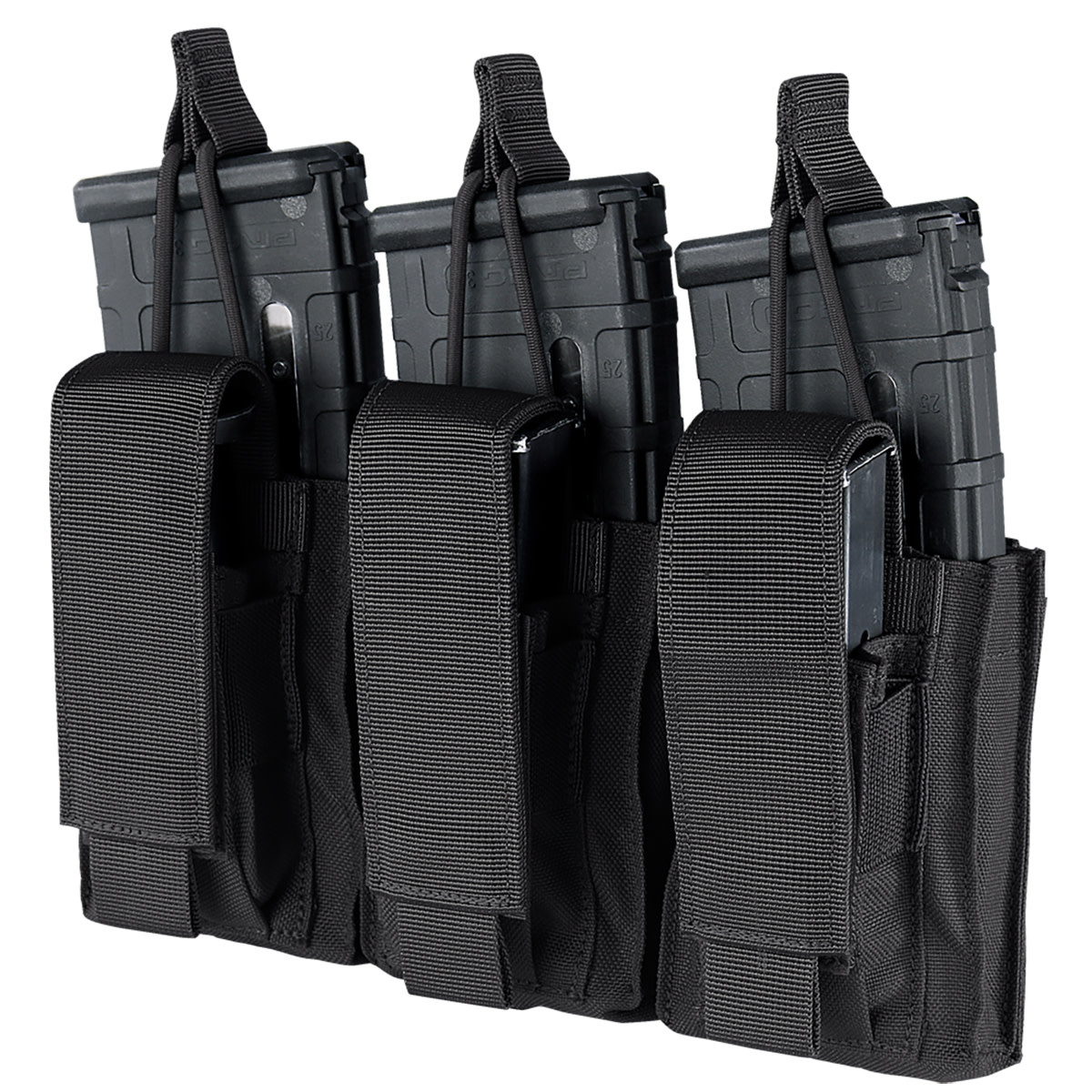 Condor - Black - Triple AK Kangaroo Mag Pouch main image 1