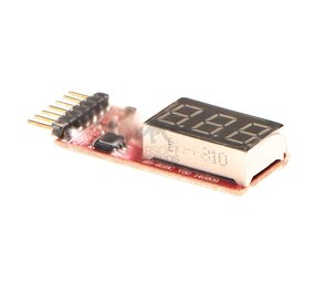 VB Power Simple Voltage Display 1-6S Lipo Meter