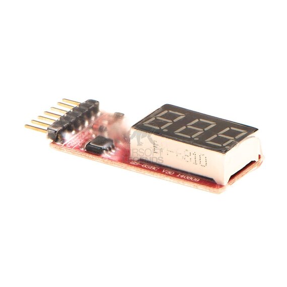 Simple Voltage Display 1-6S Lipo Meter