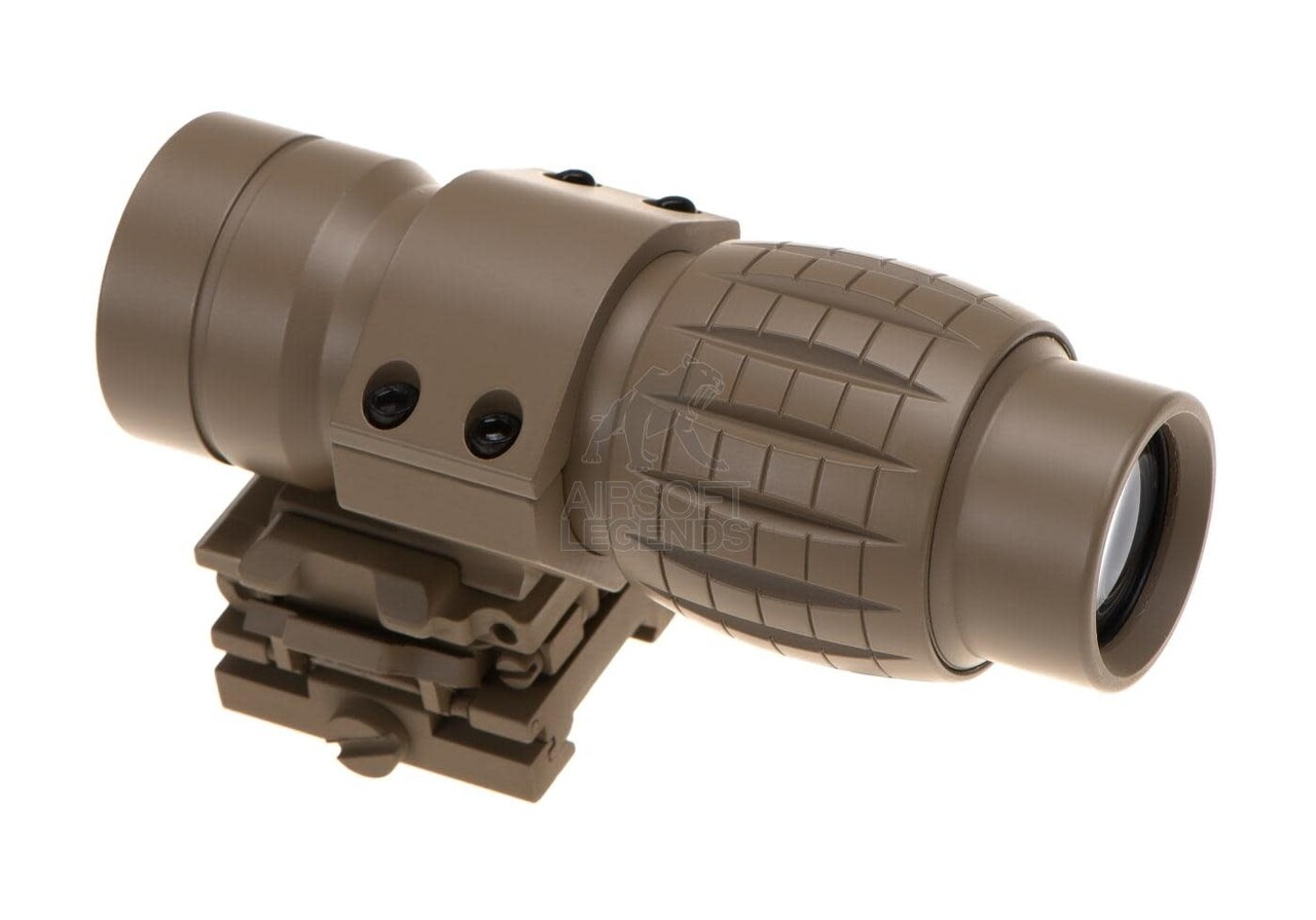 Aim-O FXD 4x Magnifier Dark Earth