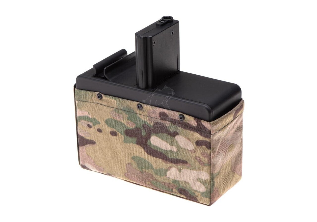 G&G CM16 LMG Drum Mag without Battery 2500rds Multicam