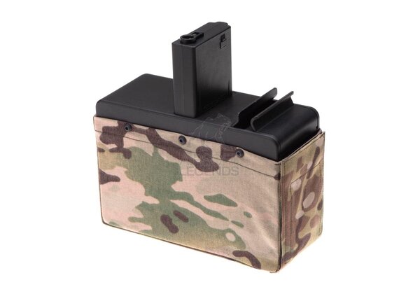 G&G CM16 LMG Drum Mag without Battery 2500rds Multicam