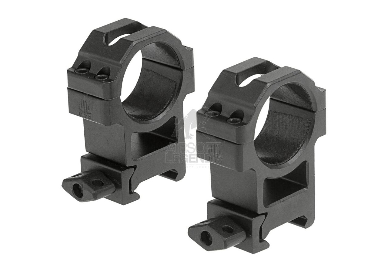 Leapers CNC High Mount Rings 30mm