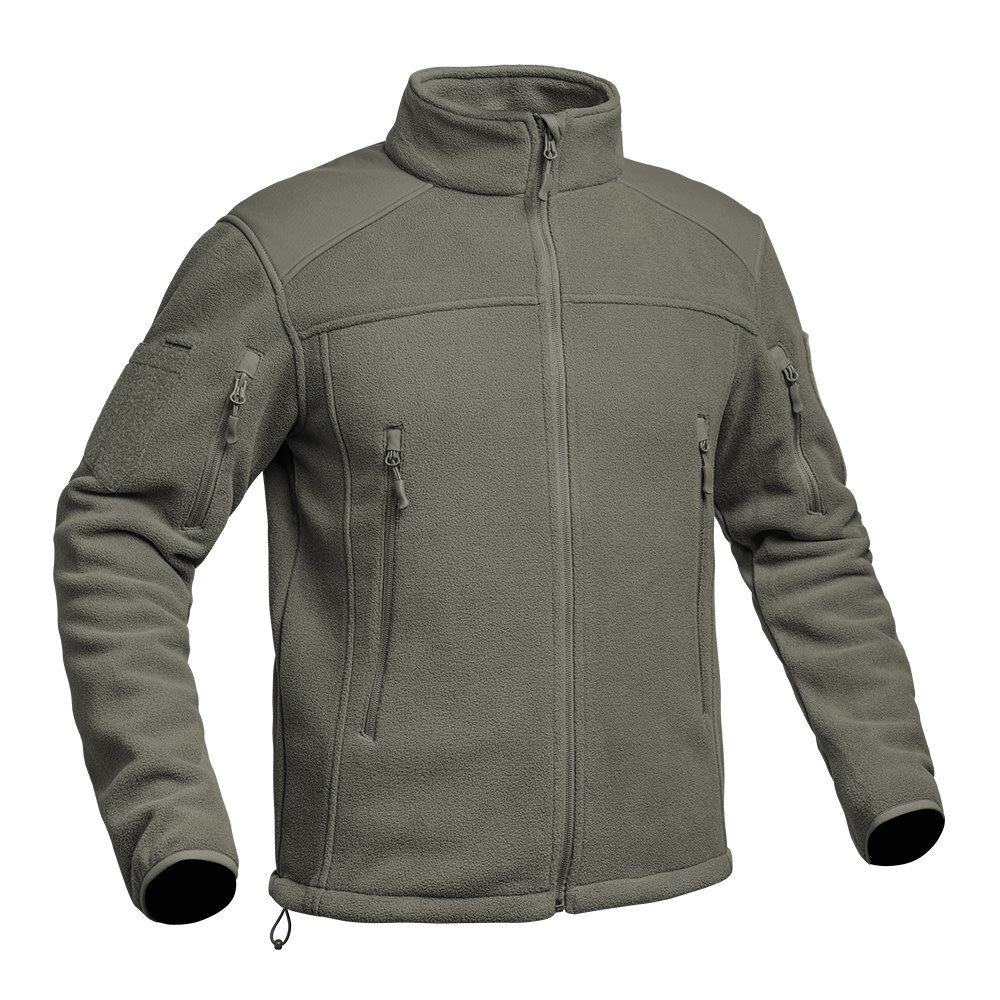 A10 Equipment Polar Fleece Jacket FIGHTER Olive A10 Equipment Polar Fleece Jacket FIGHTER Olive